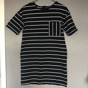 Banana Republic striped dress.